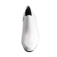 thumbnail image 2 of PEERAGE Sorrel Women's Wide Width Leather Dress Ankle Booties WHITE 9.5, 2 of 6