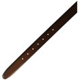 thumbnail image 3 of Cinturón de vestir para hombre Perry Ellis Park Ave Brown de piel auténtica 38, 3 of 3