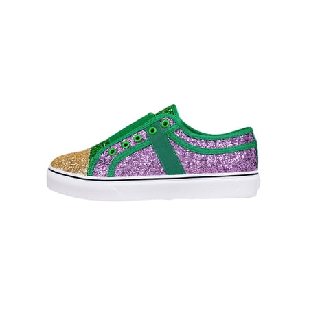 

Colisha Women Sneakers Comfort Casual Shoe Color Block Flats Work Lightweight Fashion Sneaker Lace Up Walking Shoes Purple 7