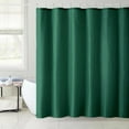 thumbnail image 2 of 70" x 72" Vinyl Shower Curtain Liner Waterproof Hunter Green, 2 of 5