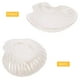 thumbnail image 2 of Bandeja de joyería, plato de anillo, bandeja decorativa para baratijas, forma de concha, plato de joyería, bandeja para pendientes, 2 of 8