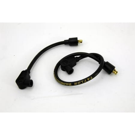Sumax Spark Plug Wire Kit 8.2mm Black,for Harley Davidson,by (Best Harley Spark Plug Wires)