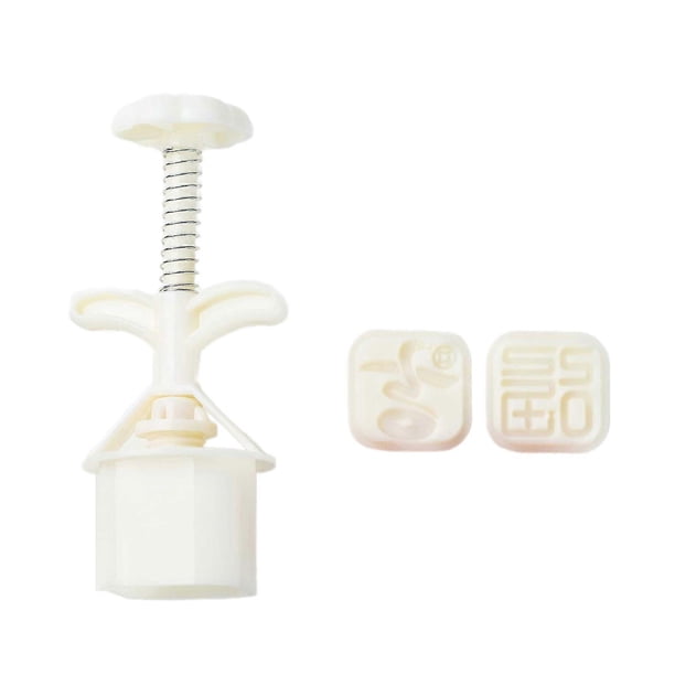 New Year Moon Cake Press Molds Cookie Stamp Chinese Snake Year Moon Cake Maker Decorating Tool for Making Cookie