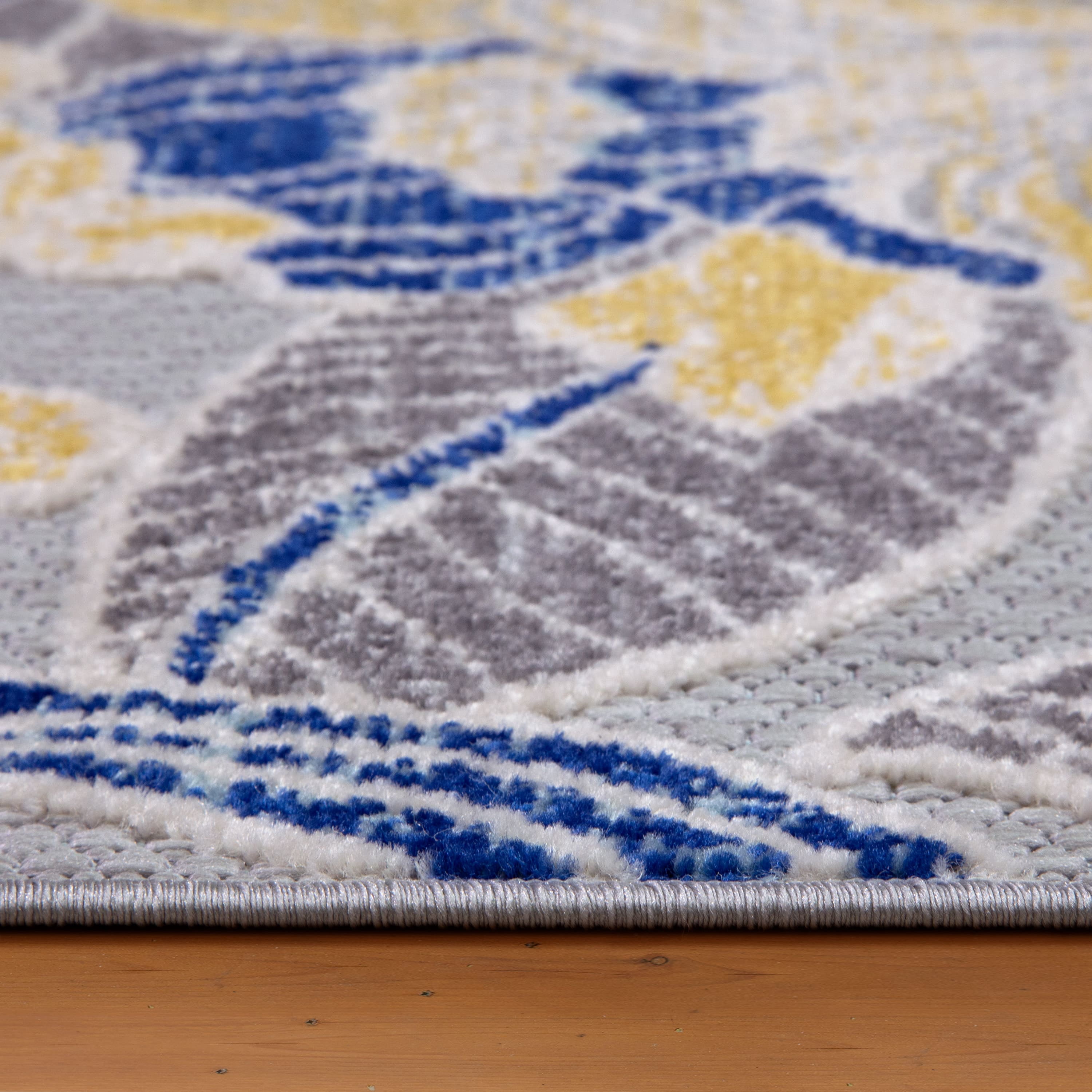 Leick Home Song 6'7" x 9'6" Floral Rectangle Indoor/Outdoor Area Rug