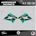 thumbnail image 4 of Kalair GFX Graphics Kit for Kawasaki KLX300SM (2021+) Warrior Series, 4 of 5
