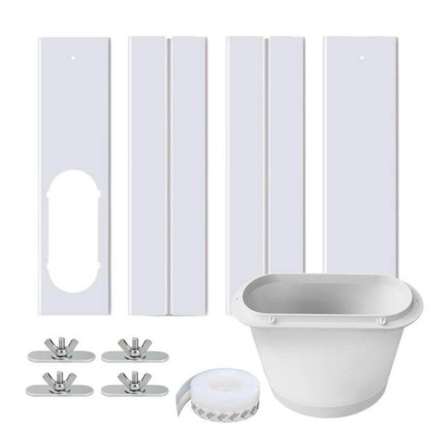 Climatiseur de Fenêtre avec Coupleur Réglable, Accessoires Professionnels, Durable Premium, Adaptateur de Fenêtre 150mm