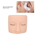 thumbnail image 3 of Cabeza De Maniquí De Pestañas, Fácil De Limpiar, Entrenamiento De Habilidades, Extensión De Pestañas Realista, Cabeza De Muñeca, Tacto Cómodo Para Salón De Belleza, 3 of 7
