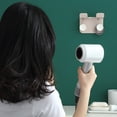 thumbnail image 4 of Coofit Hair Dryer Holder Creative Space Saving Hair Dryer Organizer Hair Dryer Rack, 4 of 10