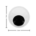 thumbnail image 5 of Essentials by Leisure Arts Eyes Paste On Moveable 12mm Black 144pc Googly Eyes, Google Eyes for Crafts, Big Googly Eyes for Crafts, Wiggle Eyes, Craft Eyes, 5 of 5