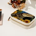 thumbnail image 7 of Crocodile Velvet Portable Jewelry Organizer with Removable Compartment - Necklace Holder, Jewelry Box, and Bracelet Holder, 7 of 7