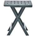 thumbnail image 2 of vidaXL Folding Garden Table Green 45x43x50 cm Plastic, 2 of 5