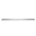 thumbnail image 4 of Guitar Notched Straight Edge, Silver 17.1in Accurate Metal Guitar Notched Straight Ruler  For Indoor Using, 4 of 8