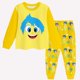 thumbnail image 3 of Disney-Pijama de manga larga para niños, ropa de dormir de 2 piezas, con estampado de Anime Joy Anxiety, Anger, triste, Fear, Kawaii, para regalo, 3 of 5
