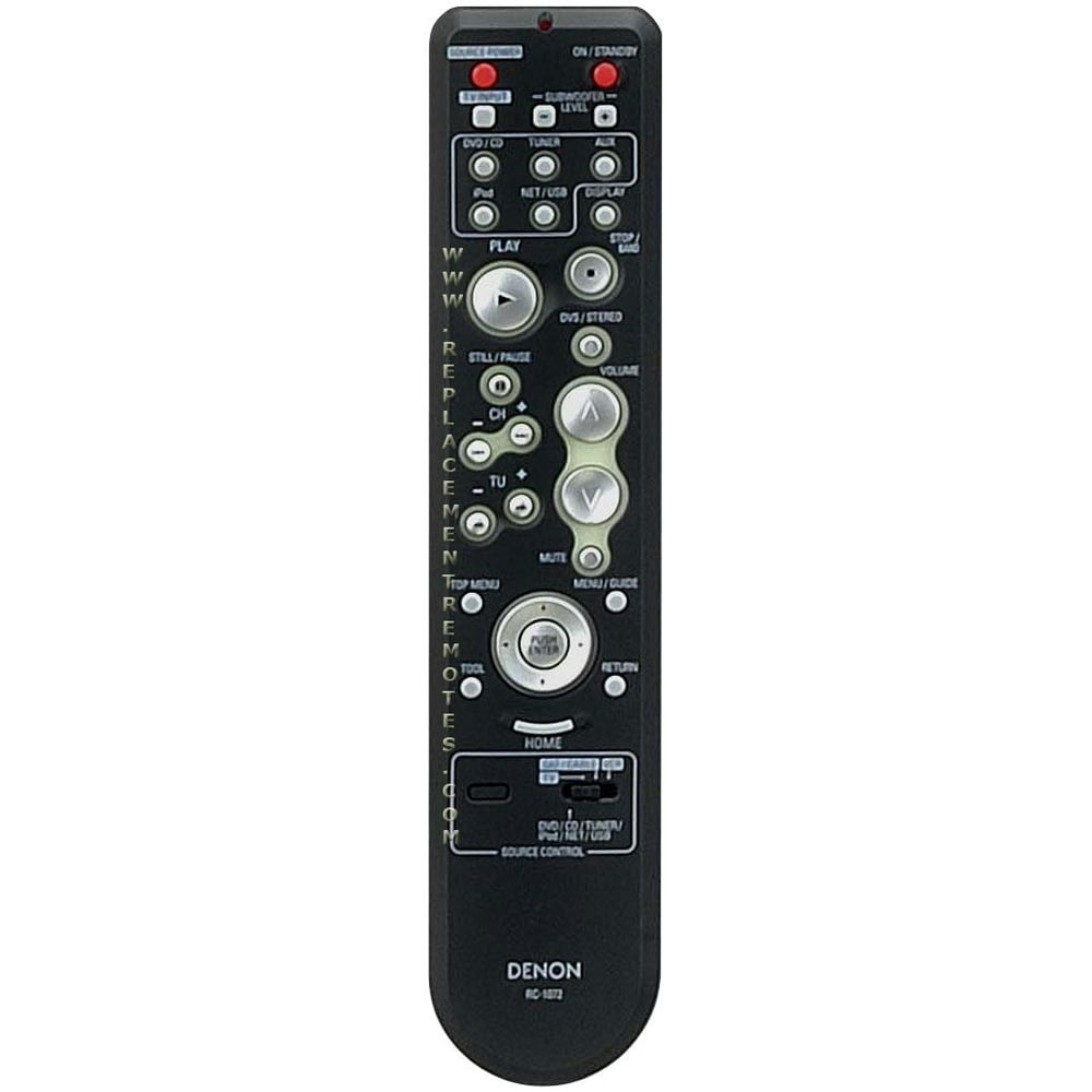 DENON RC1072 (p/n 3991101109) Audio System Remote Control (new