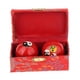 thumbnail image 5 of 2 bolas de de manos chinas Baoding con caja de almacenamiento, ejercitador de fitness, duraderas, suaves, portátiles, balonmano de ejercicio ch rojo, 5 of 8