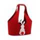 thumbnail image 5 of Bolsa de pascua de Pascua con mango, cesta de huevo reutilizable, bolsa de huevo de Pascua para envoltura de regalos, suministros de fiesta de Pascua Rojo, 5 of 8
