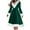 ZA-Green—Dress, variant on BVOFAR Women's Velvet Long Sleeve Dress Square Neck Bodycon Long Dresses High Slit Solid Color Vintage Gowns Cocktail Party Dress