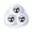 White, variant on Self Adhesive Caster Wheels, No Drill Casters for Furniture with 360 Degree Swivel, Heavy Duty Adhesive Wheels for Storage Boxes and Small Appliances, 4 Pack