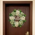 thumbnail image 4 of Front Door Wreath Hydrangea Door Wreath Farmhouse Seasonal Garland Flower Blossom Wreaths door Wall Wedding Arch Gift, 4 of 8