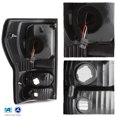 thumbnail image 5 of AKKON - For Toyota Tundra Black Dual Ring Projector LED Replacement Headlights+Black LED Tail Lamp, 5 of 6