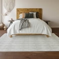 thumbnail image 6 of Addison Rugs Mayfield Washable Transitional Diamonds Pewter Rectangle Rug, 5' x 7'6", 6 of 6