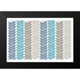 thumbnail image 2 of Lula Bijoux and Company 14x11 Black Modern Framed Museum Art Print Titled - Vine Leaves 1, 2 of 5