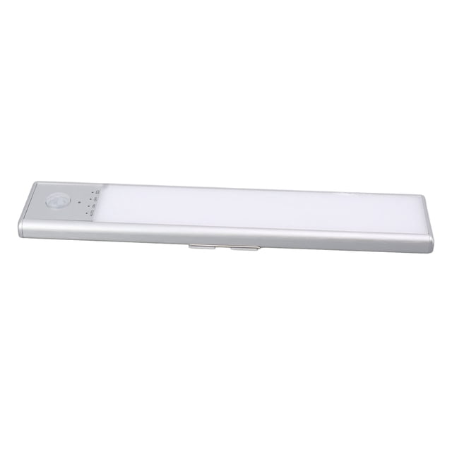 Luz Del Gabinete Del Sensor De Movimiento, Luces LED Del Sensor De Movimiento ABS De Aluminio USB Tipo C LED Magnético Para El Gabinete