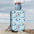 thumbnail image 7 of Fuzoiu Sailboats Anchors Print Suitcase Cover,Washable Luggage Covers for Suitcase,Elastic Luggage Protector Cover,Scratch Resistant Travel Suitcase Covers-Large, 7 of 7