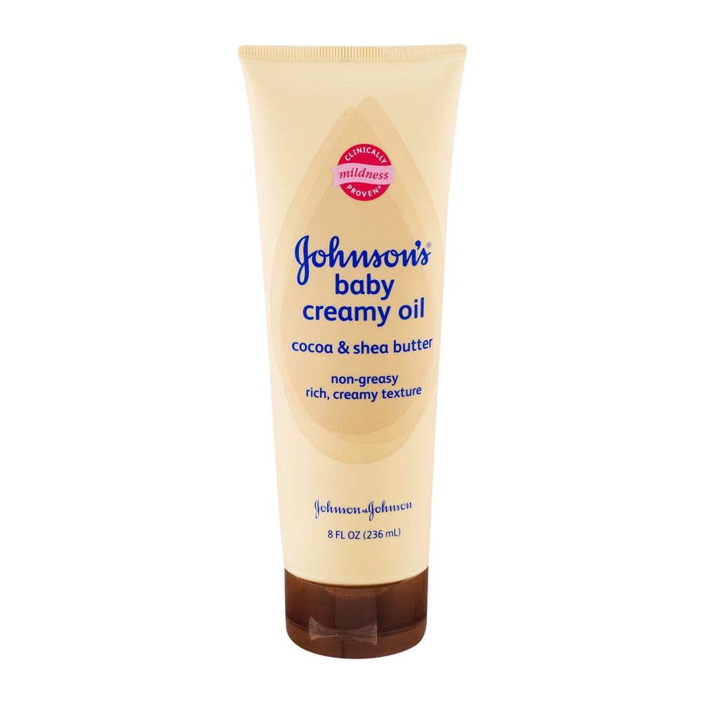 johnson's baby creamy oil walmart