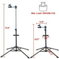 thumbnail image 2 of Alden Design Adjustable Bicycle Bike Repair Stand Cycle Rack, 2 of 11