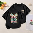 thumbnail image 2 of TZEWGL Tops For Child Short Sleeved T Shirt Print Crewneck Top For Newborns size 18-24M, 2 of 4