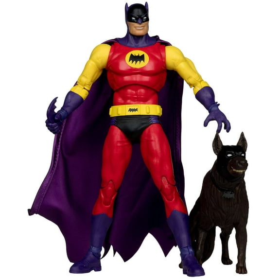 McFarlane DC Multiverse Batman & Ace the Bat-Hound Action Figure [Platinum Edition]