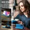 thumbnail image 4 of KONEE Phone Case Compatible with Samsung Galaxy A53 5G,Leather Case PU Leather Flip Phone Case with [Card Slot] [Stand Function], Foldable Phone Case for Samsung Galaxy A53 5G Case - Blue, 4 of 7