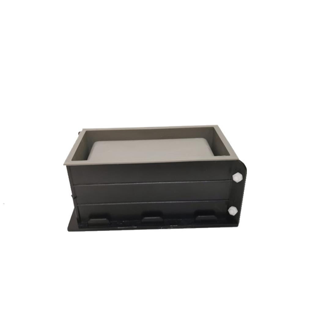 Osdhezcn Plant Flower Pot Epoxy Resin Mold DIY Candle Holder Mould Succulent Planter Vase Flowerpot Silicone Mould Casting Tools