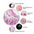 Glow in The Dark Blanket for Kids Purple Unicorn Blanket Soft Fuzzy