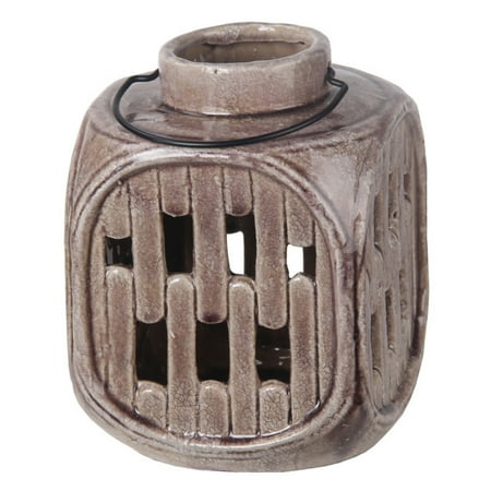 UPC 805572667930 product image for Privilege International Ceramic Lantern with Handle | upcitemdb.com
