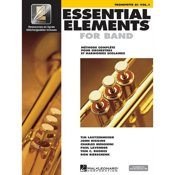 Essential Elements for Band Avec Eei: Vol. 1 - Trompette Sib, (Paperback)