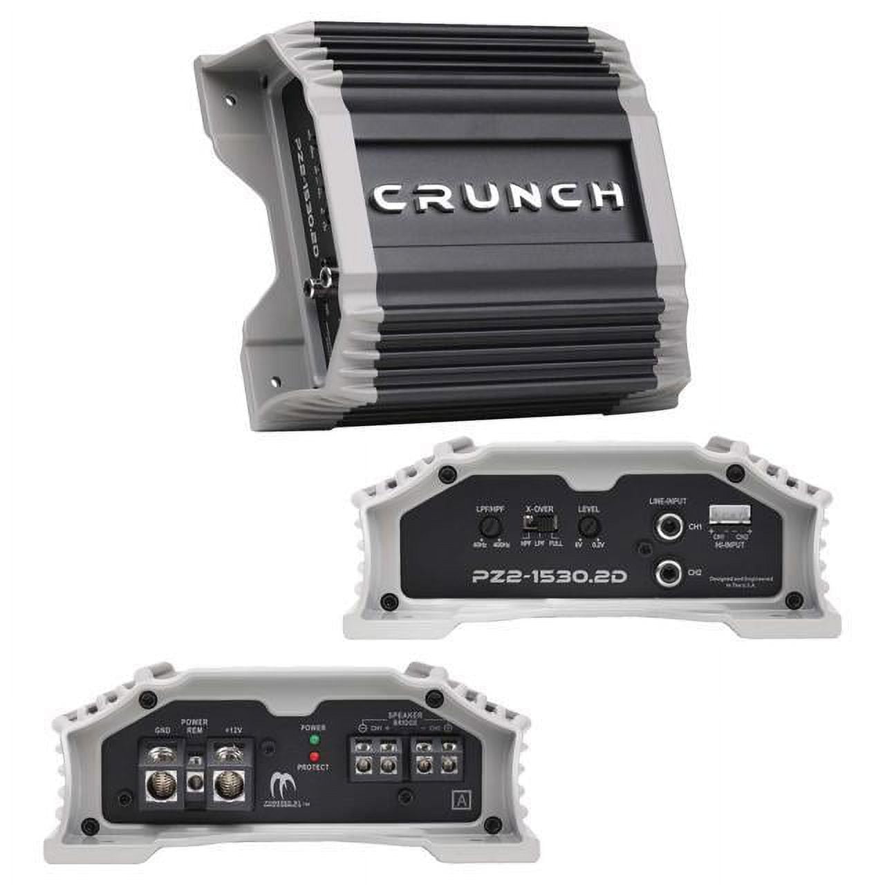 CRUNCH PZ-1020.4 アンプ 1000W CRUNCH PZ-1020.4 4チャンネルアンプ 1000W IN STOCK! Crunch PZ