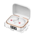 thumbnail image 2 of Auriculares Inalámbricos Bluetooth Auriculares Inalámbricos Bluetooth 5.3 en el Oído Auriculares Ligeros con Micrófono Incorporado Auriculares Inmersivos Ipx4 con Caja de Carga Auriculares Inalámbrico, 2 of 8