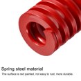 thumbnail image 4 of Unique Bargains Die Spring 2 Pack TM 20mm OD 50mm Spiral Stamping Medium Load Die Springs, Red, 4 of 6