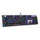 thumbnail image 5 of Teclado MOTOSPEED CK104 Teclado de juego mecánico azul Conmutadores USB con cable LED colorido retroiluminado con 104 teclas para el ruso MOTOSPEED Teclado, 5 of 6