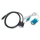 thumbnail image 2 of Línea adaptadora USB a 232 Cable Cable de comunicación PLC MD8 Puerto redondo dedicado negro, 2 of 14