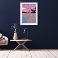 thumbnail image 2 of 5D DIY diamante pintura Seaside Sunset resplandor taladro completo bordado punto de cruz Hugtrwg Para estrenar, 2 of 9