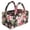 G, variant on Yucurem Boho Fabric Storage Basket with Handles, Portable Quilted Baskets for Storages, Foldable Floral Laundry Organizer Bin for Home Picnic Shopping Travel, 8.66" x 4.72" x 4.72"