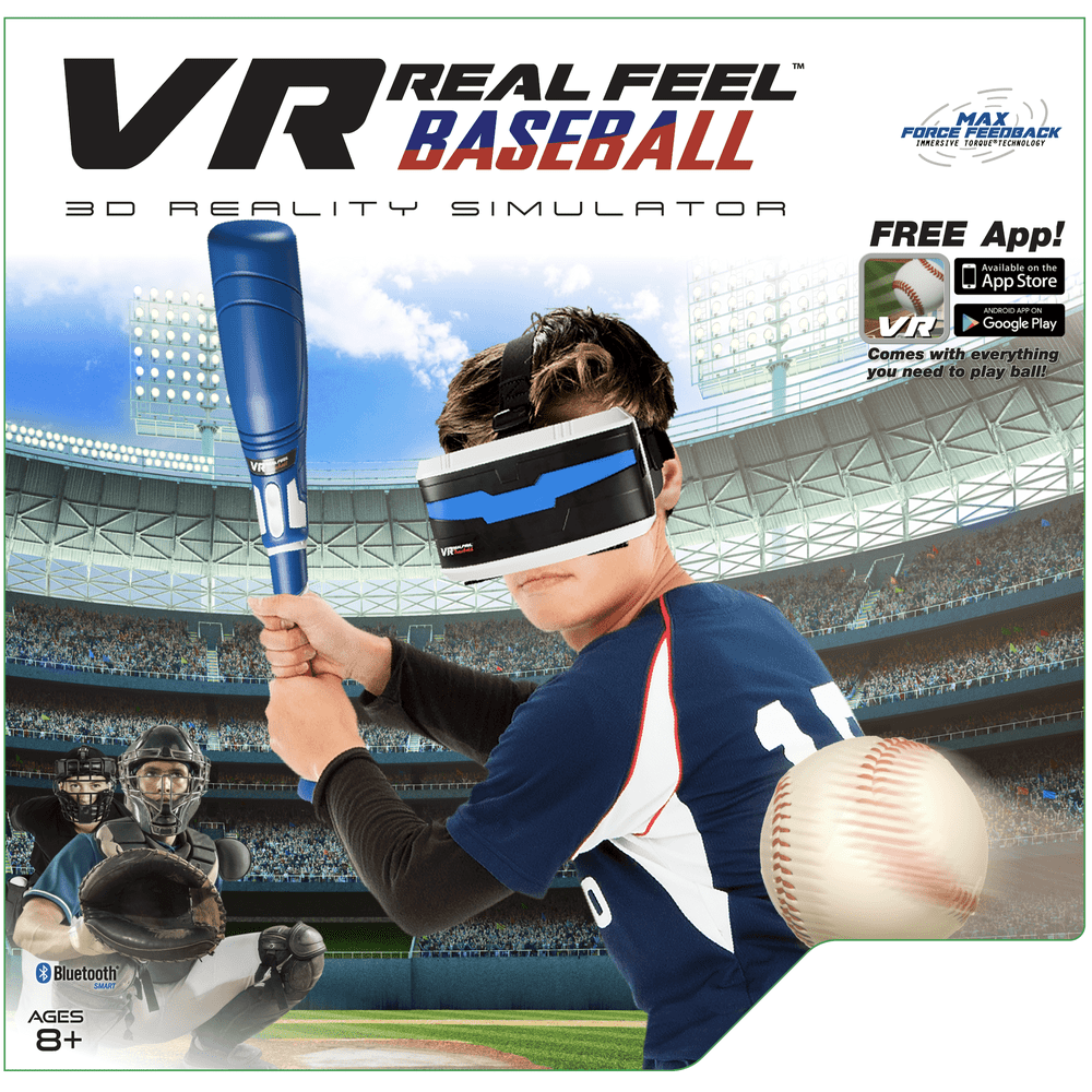 VR Entertainment Real Feel VR Headset, Baseball
