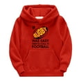 thumbnail image 3 of OSOLU Toddler American Football Sports Teen Sweatshirt Vintage Fashion Sports Retro Kids Boys Girls Rugby Pullover Hoodie Newborn Soft Dailywear, 9-10 Years, 3 of 3
