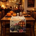 thumbnail image 5 of UALSRZL Halloween Table Runner, 72x13in Halloween Pumpkin Crow Ghost Table Runner, Dining Tables Runners for Home Table Mantel Decor, Multicolor, 5 of 6