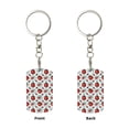 thumbnail image 2 of Goofa Insects Printed Rectangular Metal Keychain Bag Charm Floral Charm for Purse Keys Metal Keyring Gift for Women Accessories, 2 of 7