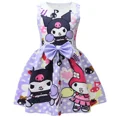 thumbnail image 1 of Sanrio Hello Kitty vestidos para niñas Cinnamoroll niños Kuromi Clow niñas vestido de princesa fiesta de vacaciones vestido de dibujos animados, 1 of 5