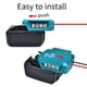 thumbnail image 2 of 4X Adaptador Power Wheel para Batería de 18 V con Conector de Mazo de Cables y Fusible para Power Wheel de 12 Voltios de Peg-Perego, 2 of 5